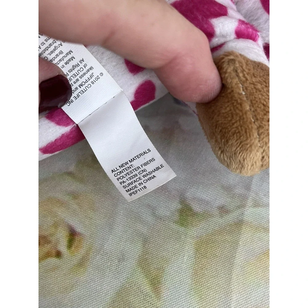 Pomeranian Dog Stuffed Animal Plush Jiffpom Cutelife Pajama Party PJ's Toy